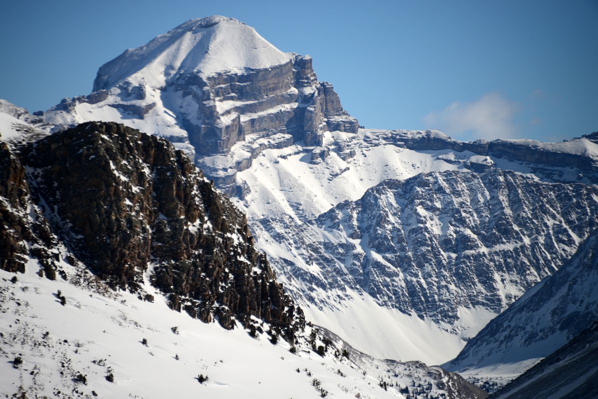 33B Mount Douglas From The Top Of The World Chairlift At Lake Louise Ski Area